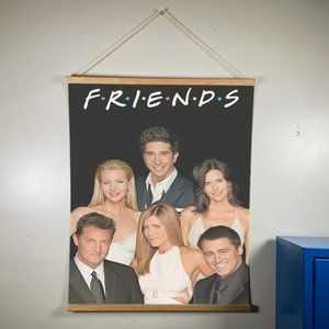 Friends Show Canvas Wooden Wall Hanger